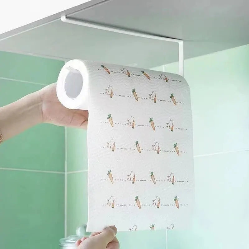 Paper Roll Holder Kitchen Space Saver