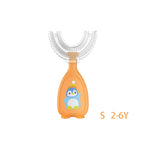 Kids 360° U Shape Toothbrush Soft Silicone Baby Teeth Brush