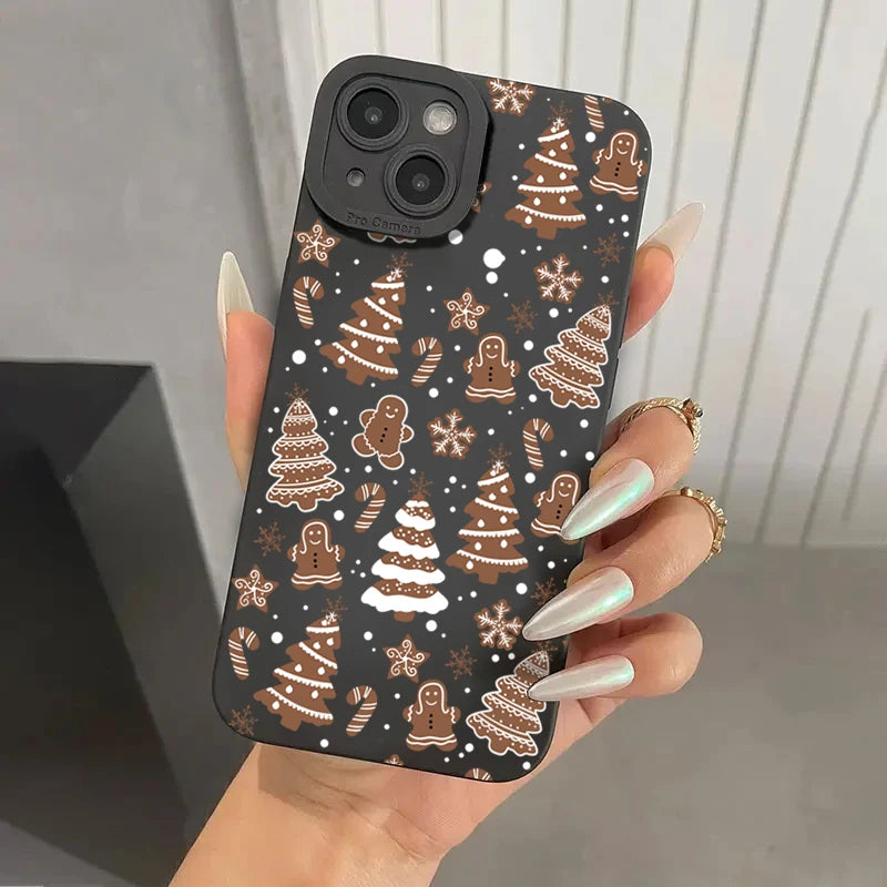 Christmas Tree Graphic Case for iPhone 11 12 13 14 15 16 17 Pro Max