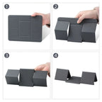 Foldable Tablet PU Stand Adjustable Laptop Holder 12-16 Inch