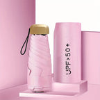 Buy Ultra Light Mini 5-Fold UV Sun Umbrella Pocket Capsule