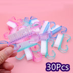 Acrylic Nail Art Brush Set Dust Removal Cleaning Manicure Tools