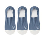 Men Invisible Socks 3Pairs Breathable No Show Mesh Casual