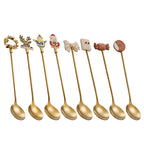 304 Stainless Steel Coffee Spoon – Modern Minimalist Dessert Stirring Spoon
