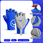 Half Finger Cycling Gloves Anti Slip MTB Road Bike Breathable