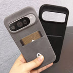 Business Leather Card Holder Case For Google Pixel 10 Pro XL 9 8A