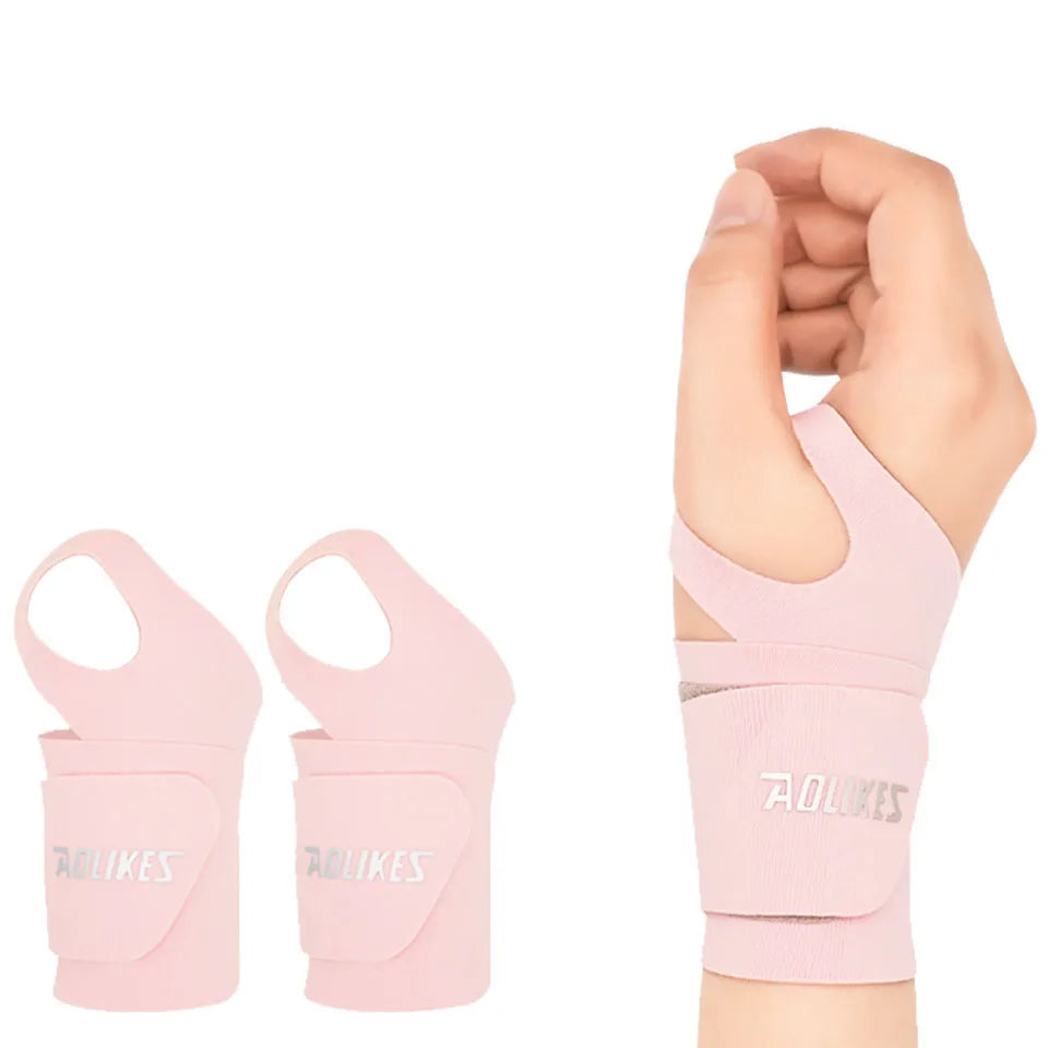 AOLIKES Ultra Thin Wrist Brace Adjustable Sport Wrist Support