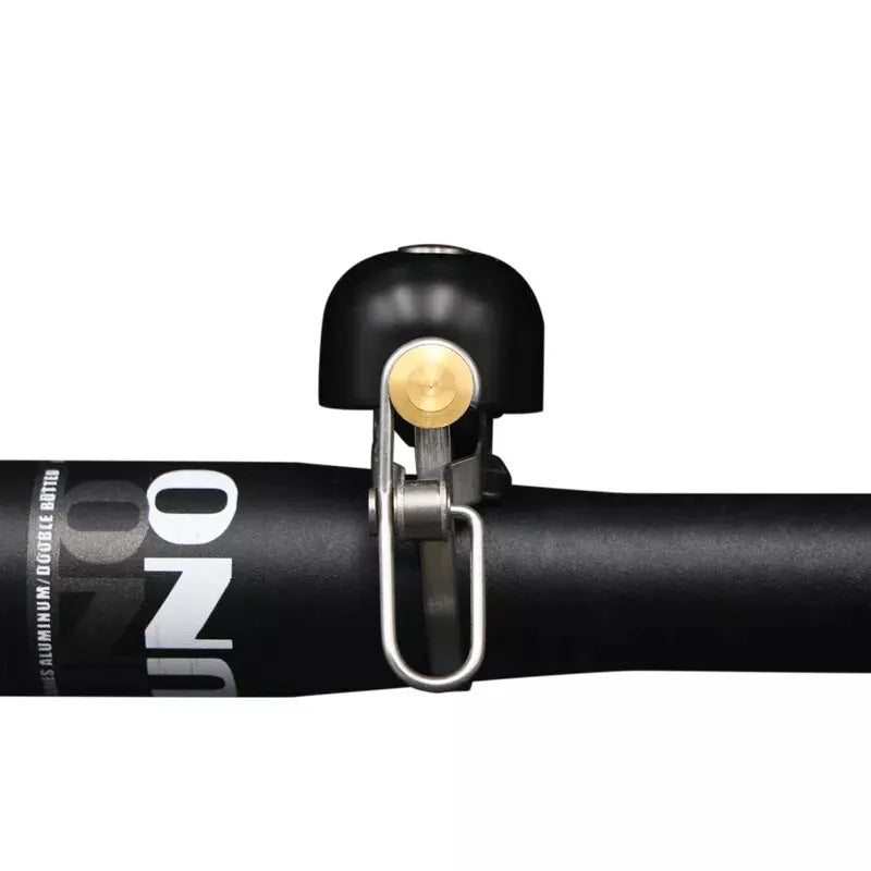 Retro Steel & Copper Bicycle Bell Loud Classic Bike Handlebar Bell Secondary image