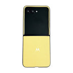 Leather Candy Color Flip Case for Motorola Razr 70 60 50 Ultra