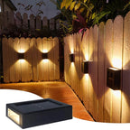 Waterproof Solar LED Outdoor Wall Light for Garden & Street Decor