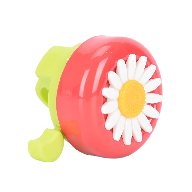 Kids Flower Bicycle Bell Colorful Bike Horn for Children's Handlebars