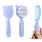 Baby Hair Brush & Comb Soft Shampoo Brush for Newborns