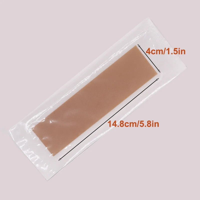 Reusable Silicone Scar Tape Waterproof Breathable Skin Friendly Adhesive