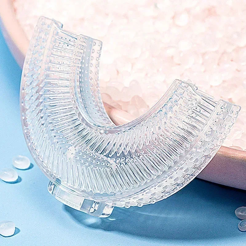 Kids U Shape Toothbrush 360° Baby Toothbrush Dental Care Brush
