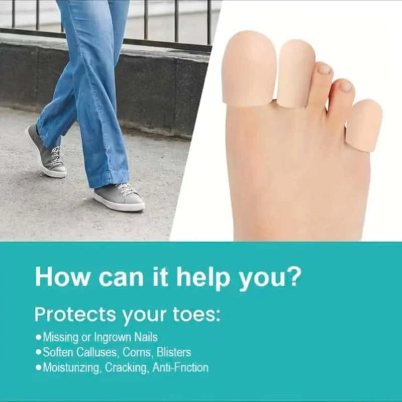 Silicone Toe Covers Foot Comfort Support