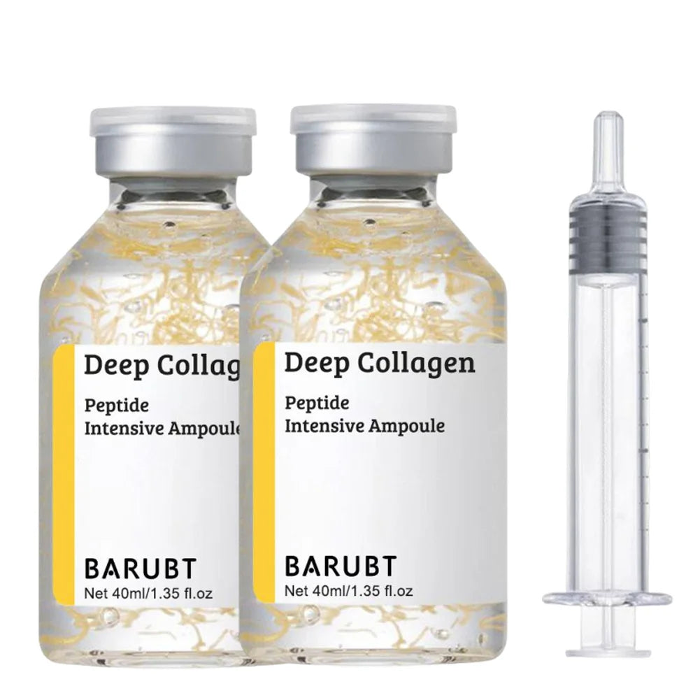 collagen peptide serum ampoule bottles designed for intensive skin firming and wrinkle reduction