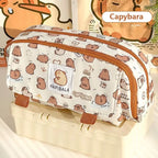 INS Capybara 4-Layer Large Pen Bag Pencil Case