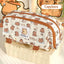 INS Capybara 4-Layer Large Pen Bag Pencil Case