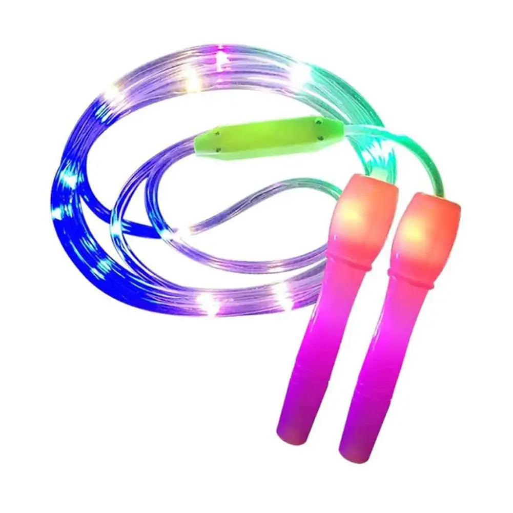 LED Light Up Jump Rope Luminous Speed Skipping Rope for Kids & Fitness