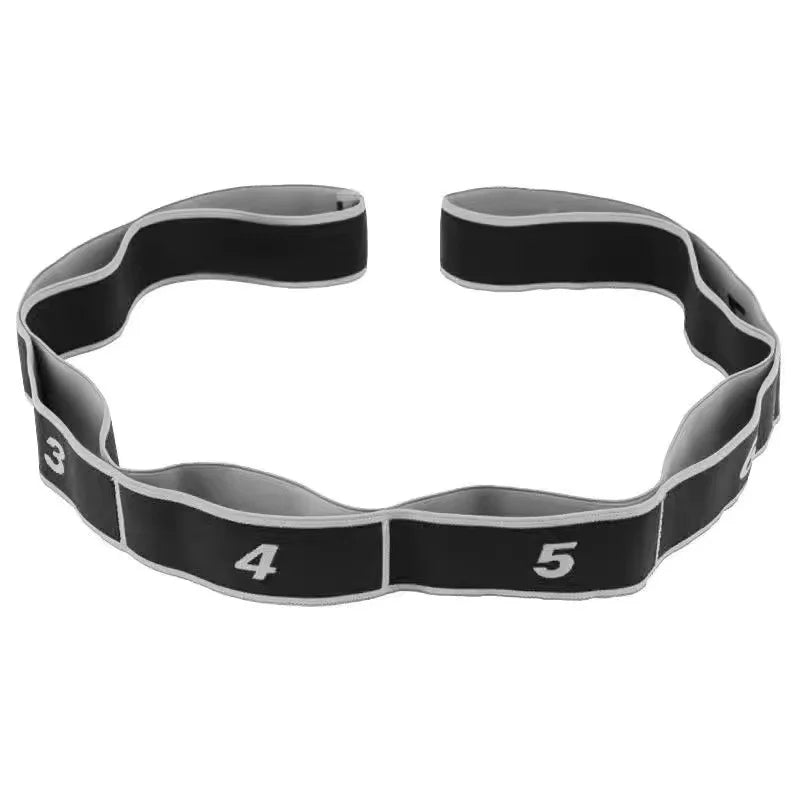 Yoga Stretch Strap Resistance Band Multi Loop Flexibility Trainer