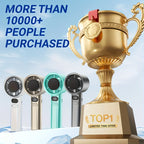 Handheld Mini USB Rechargeable Fan Powerful Portable Cooling Fan