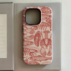 Luxury Cute Animal Double-Layer Case for iPhone 17 16 15 14 13 Pro Max