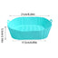 Air Fryer Silicone Liners Reusable Non-Stick Basket & Pizza Baking Tray