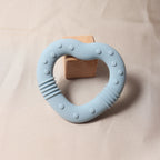 Star & Heart Silicone Baby Teether Food Grade Toy