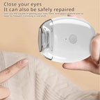 2 in 1 Electric Nail Clipper LED Nail Grinder Trimmer Tool