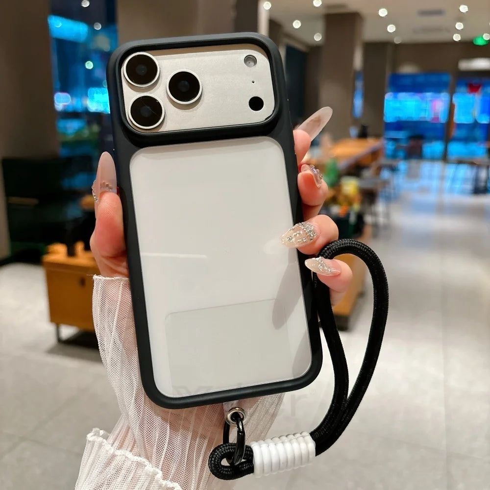 Clear iPhone Case Shockproof Crystal Cover