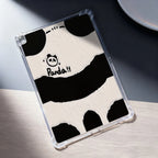 Clear Cow Print iPad Case A16 10th 11 Air 13 Pro 12.9 Mini 4 5 6