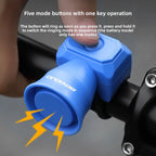 Electric Bike Horn Bell USB Charging Waterproof Bicycle Alarm