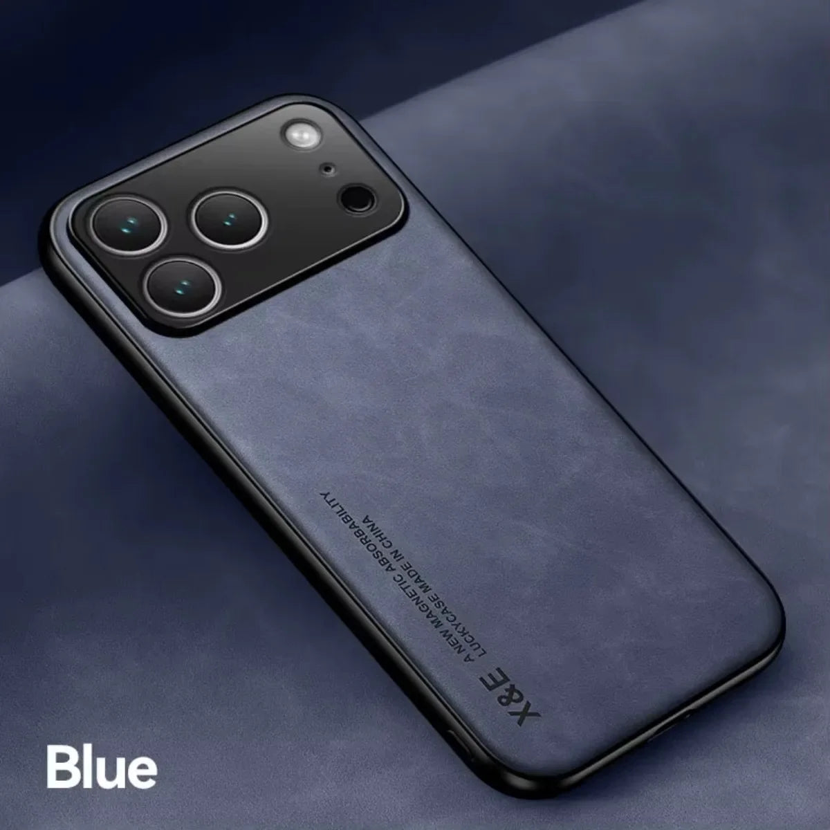 Premium Leather Magnetic Case for iPhone 17 16 15 14 13 Pro Max