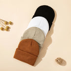 Baby Knitted Winter Hat Soft Warm Newborn Bonnet