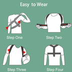 Adjustable Posture Corrector Belt Back Brace Shoulder Support