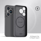 Magnetic Liquid Silicone Case for Huawei Pura 80 70 P60 Nova 14 Pro