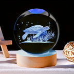 Deep Sea Turtle Crystal Ball Night Light LED Lamp