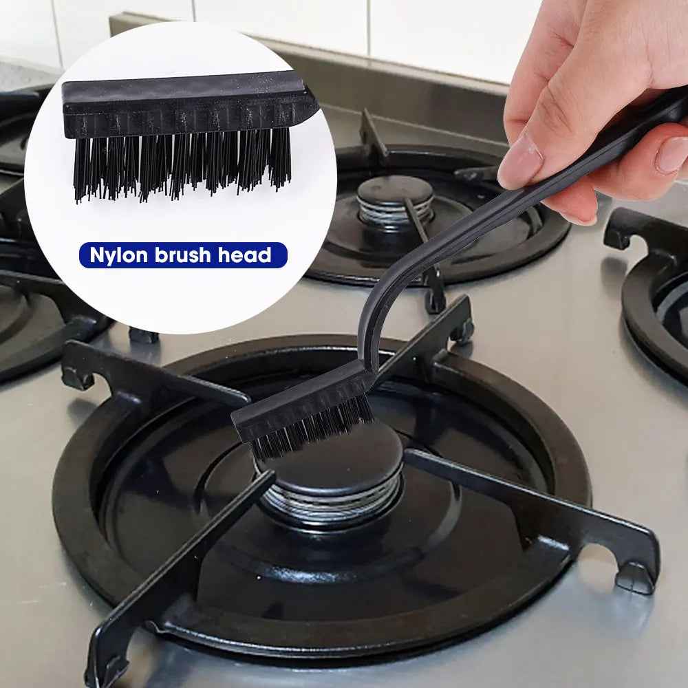 3PCS Gas Stove Cleaning Brush Set Wire Brush Kit