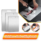 316 Stainless Steel Cutting Board Double-Sided