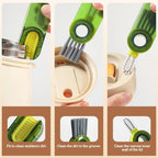 3-in-1 Cup Cleaning Brush Bottle & Gap Cleaner
