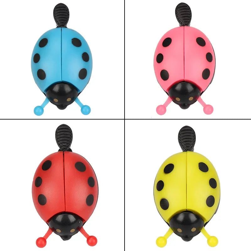 Cartoon Beetle Bicycle Bell Cute Kids Bike Mini Alarm Bell