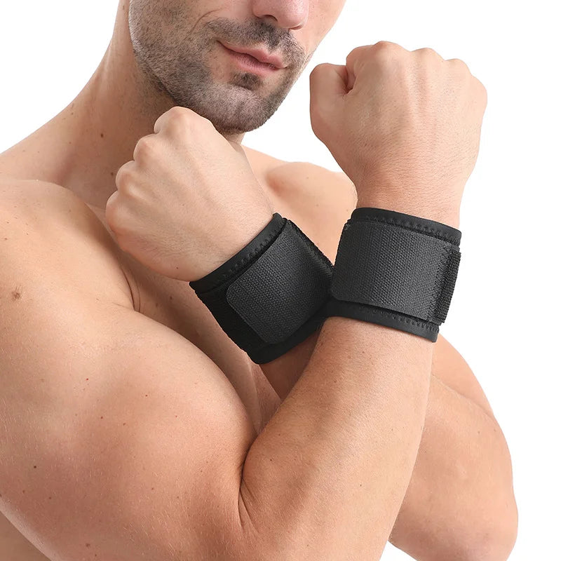 Adjustable Wrist Wraps Gym Support Straps Weightlifting Band Secondary image