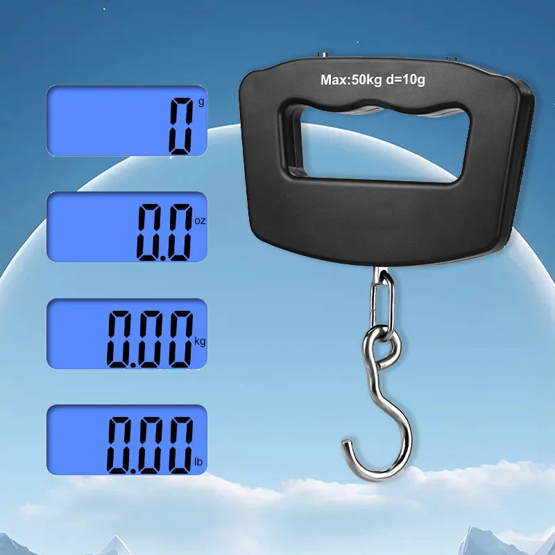 50KG Digital Hanging Scale Luggage & Fish Scale Main image