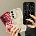 Striped Pattern Case for Samsung Galaxy S22 S23 S24 S25 S26 & A Series