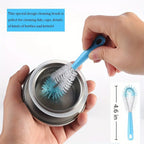 8PCS Bottle Cleaning Brush Set  Long Handle Cleaner