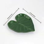 Ceramic Leaf Spoon Rest Kitchen Utensil Holder