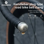 ROCKBROS Handlebar Plug Bicycle Bell 80dB Bike Horn