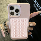 3D Suction Cup Stand Case for iPhone 11 12 13 14 15 16 17 Pro Max