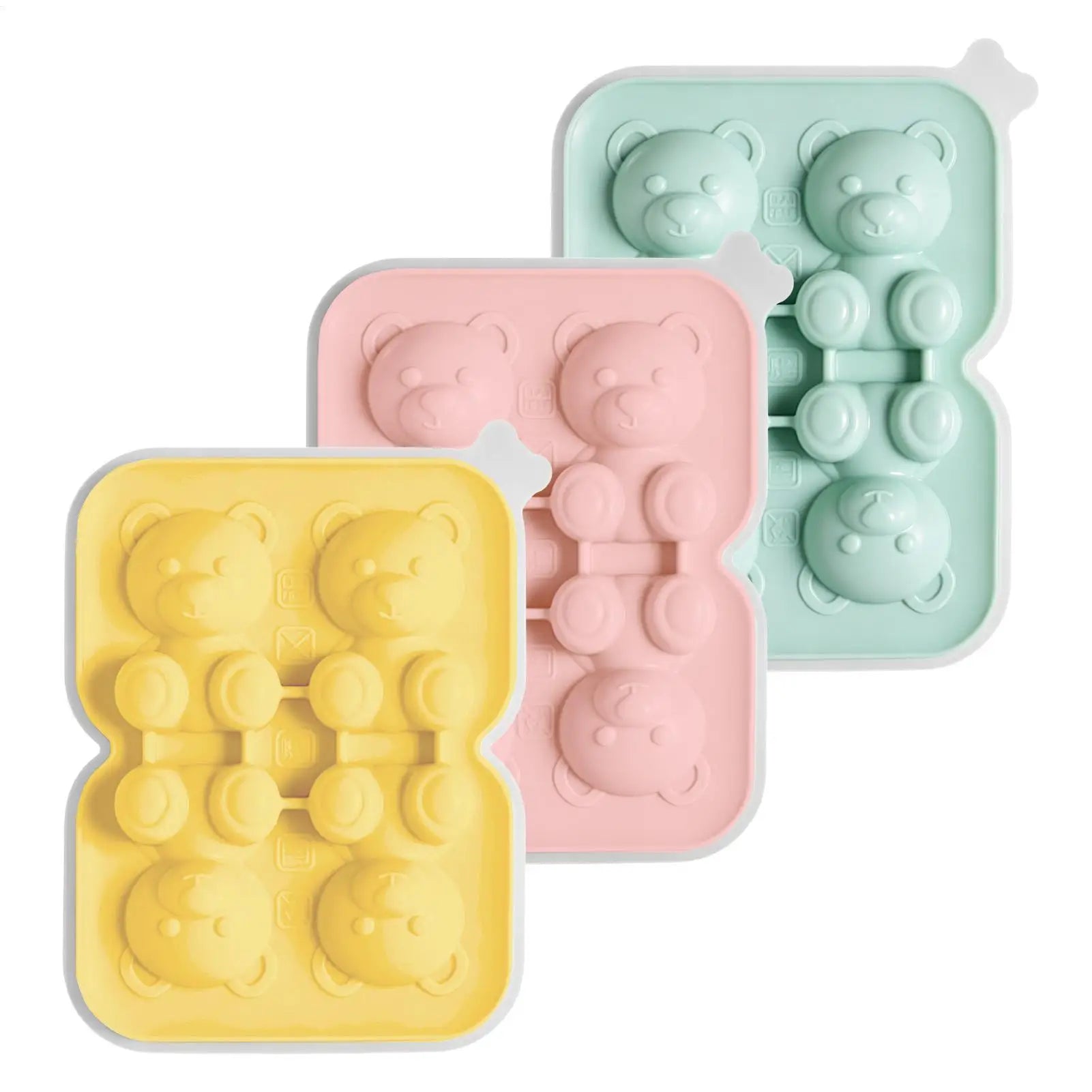 Bear Ice Cube Mold UK Silicone Food Grade Ice Tray & Freezer Molds Secondary image