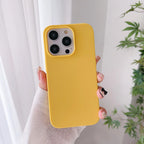 Candy Color Silicone Case for iPhone 11 12 13 14 15 16 Pro Max
